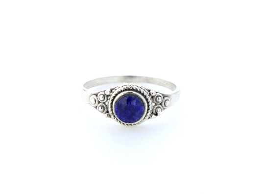 Bague Saphir indien naturelle｜Argent 925
