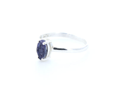 Bague Saphir indien naturelle｜Argent 925
