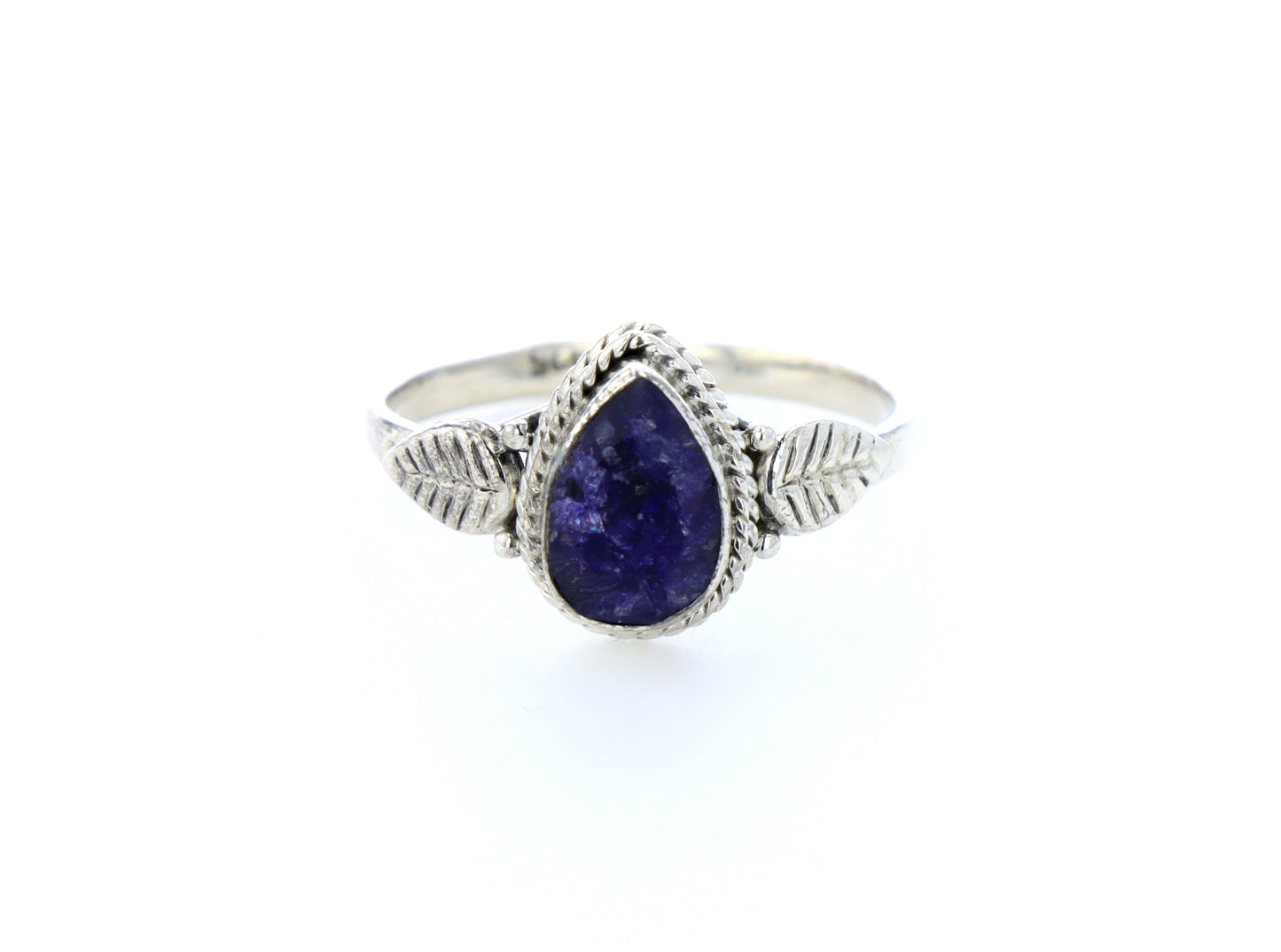 Bague Saphir indien naturelle｜Argent 925