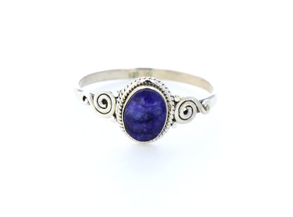 Bague Saphir indien naturelle｜Argent 925