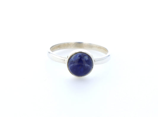Bague sodalite naturelle｜Argent 925