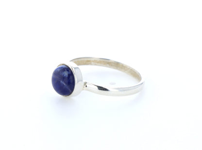 Bague sodalite naturelle｜Argent 925