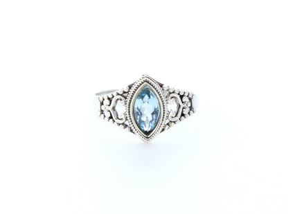 Bague Topaze naturelle｜Argent 925 Poinçonné La Taillerie