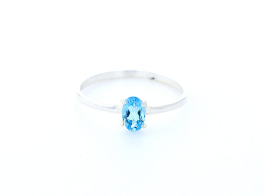 Bague Topaze naturelle｜Argent 925 Poinçonné La Taillerie
