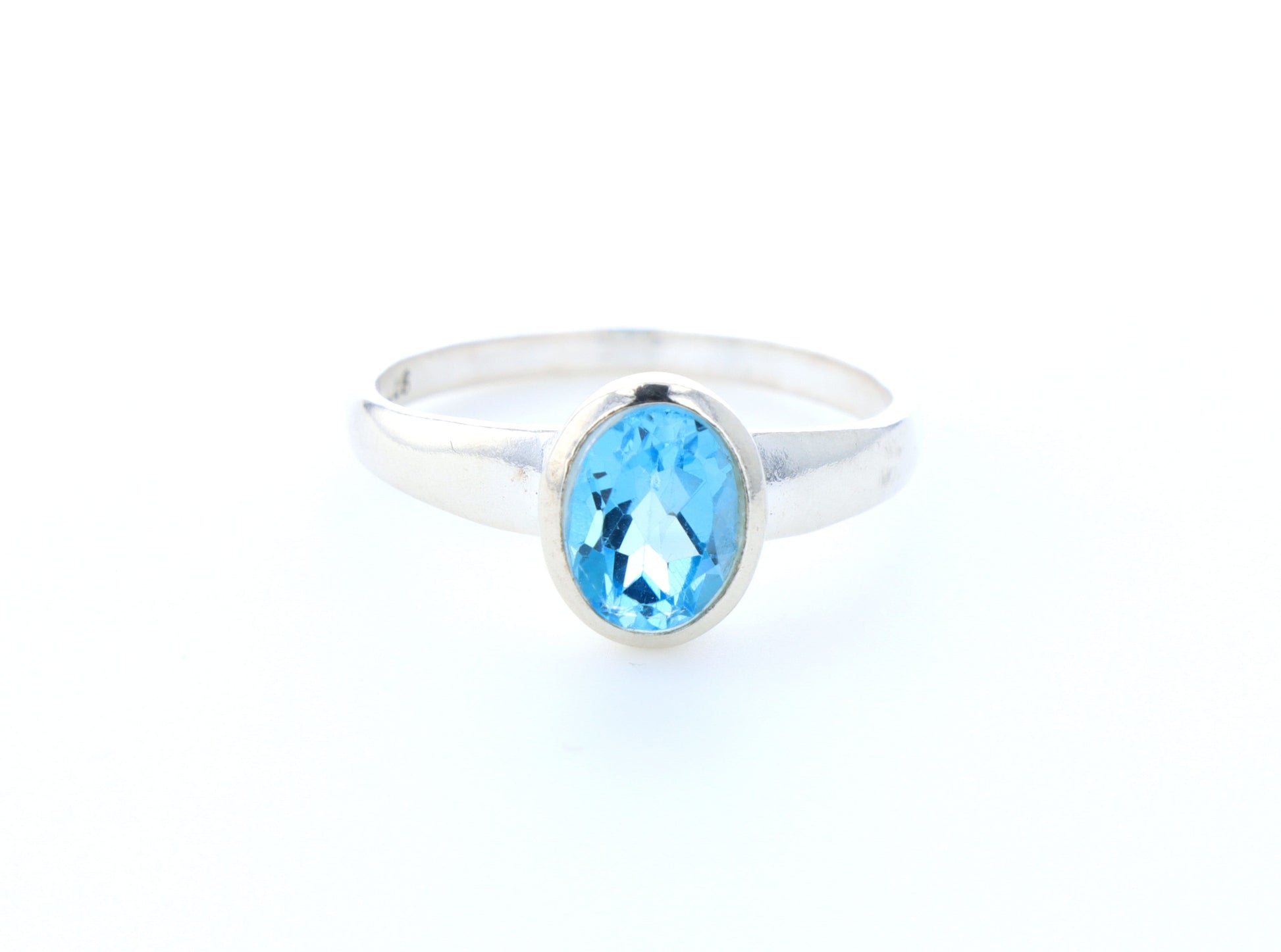 Bague Topaze naturelle｜Argent 925 Poinçonné La Taillerie