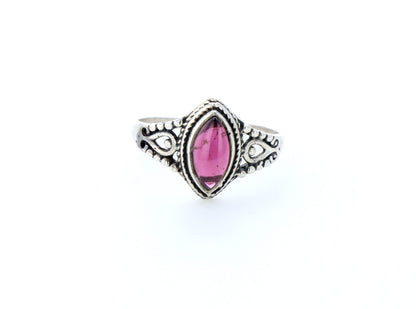 Bague Grenat naturelle｜Argent 925 Poinçonné La Taillerie