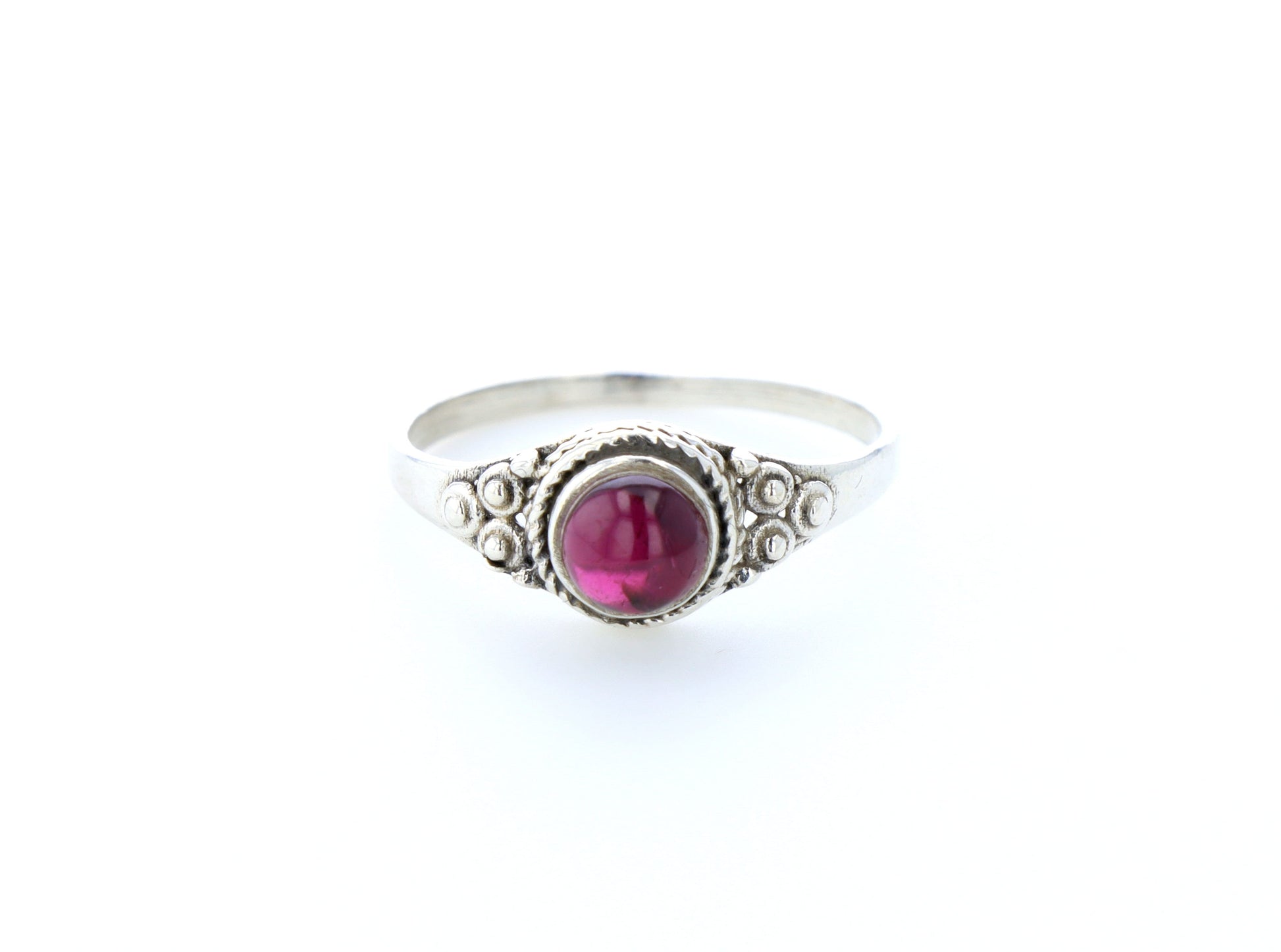 Bague Grenat naturelle｜Argent 925 Poinçonné La Taillerie