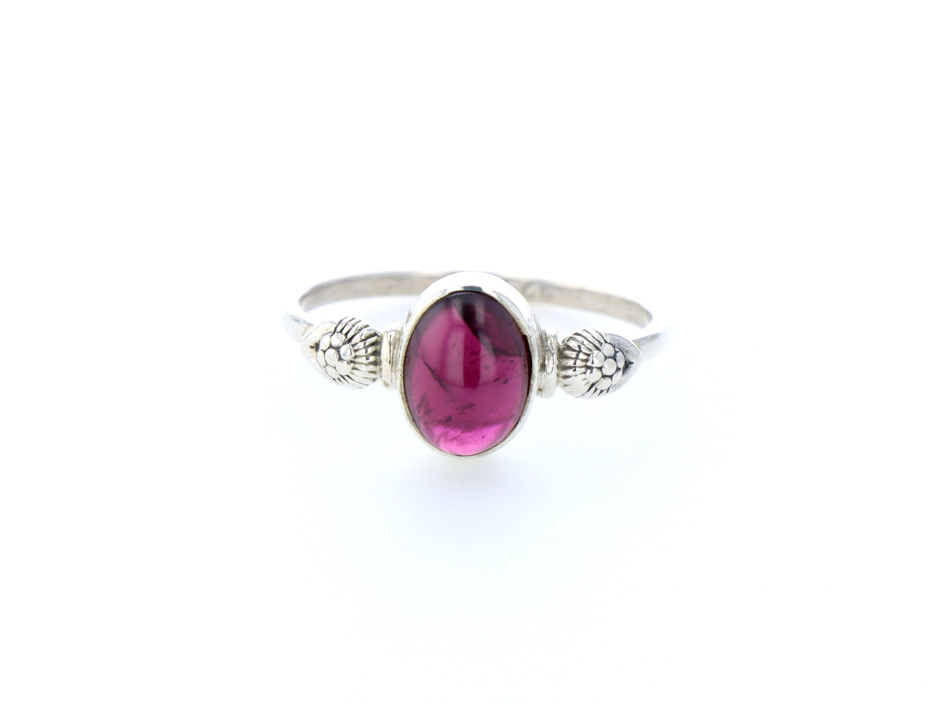 Bague Grenat naturelle｜Argent 925 Poinçonné La Taillerie