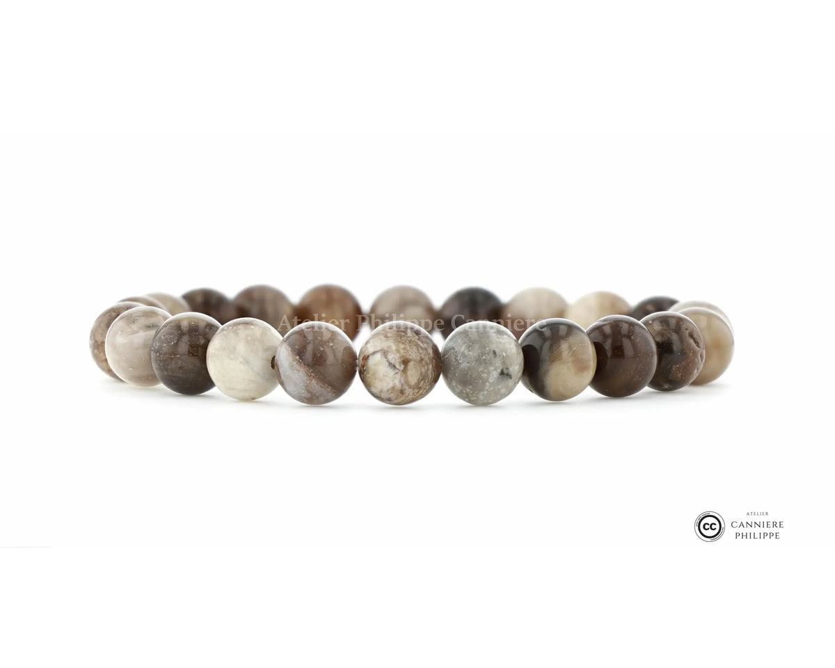 Bracelet Bois fossilisé Perle Ma boutique