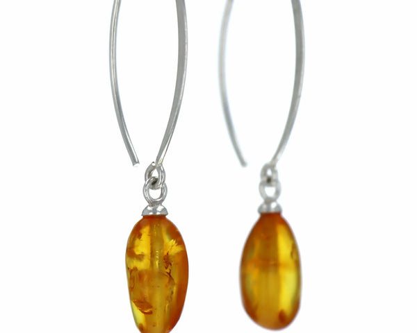Boucles D'Oreilles Ambre 2 La Taillerie