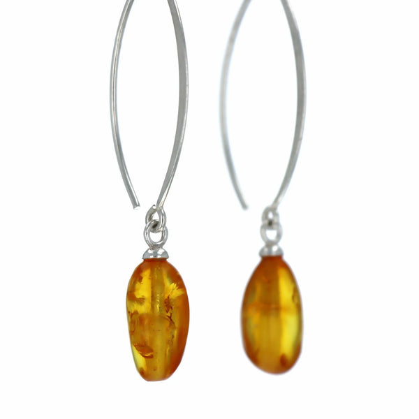 Boucles D'Oreilles Ambre 2 La Taillerie