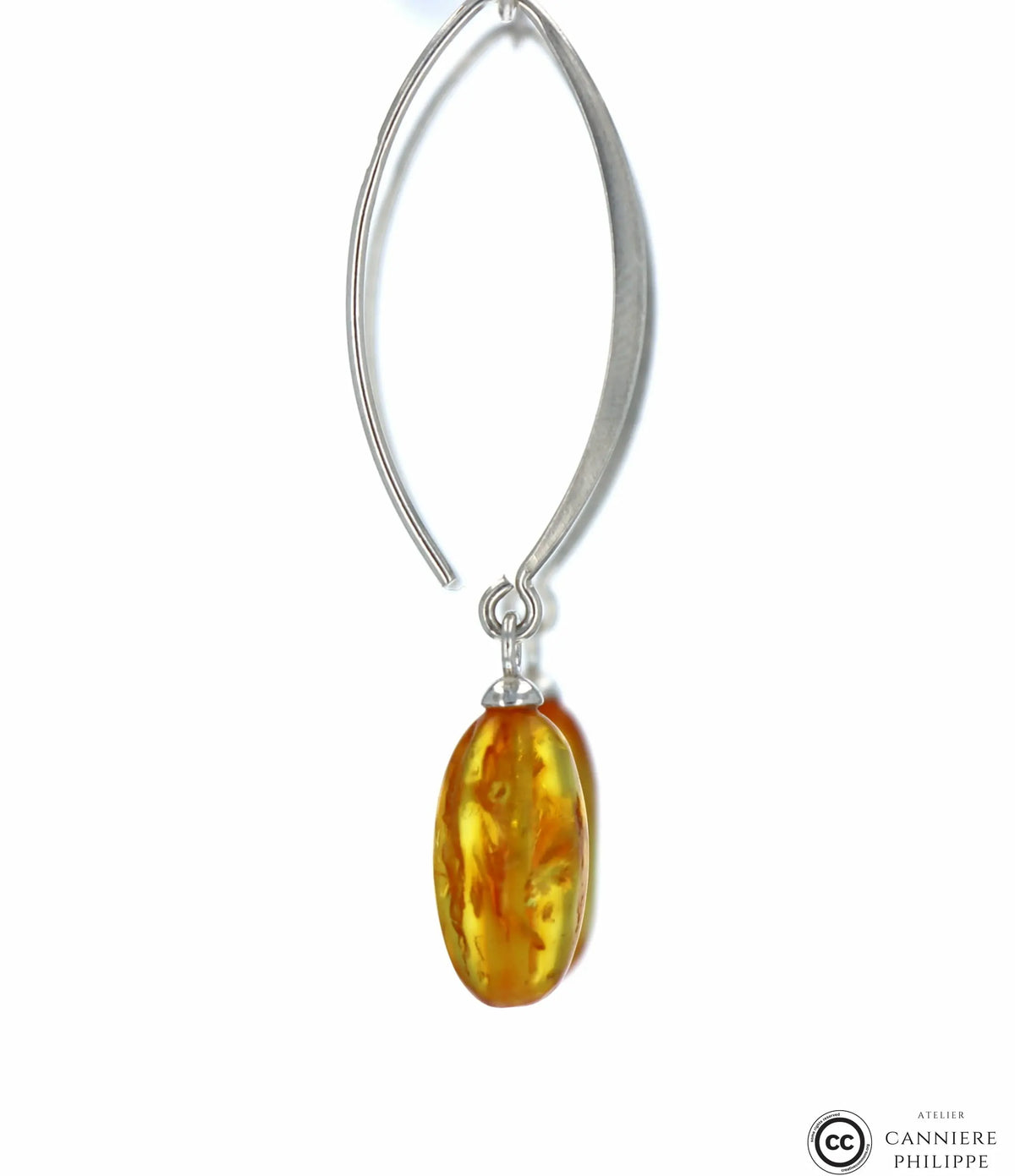 Boucles D'Oreilles Ambre 2 La Taillerie