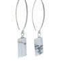 Boucles d'oreilles Howlite 1 La Taillerie
