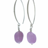 Boucles d'oreilles Kunzite 1 La Taillerie