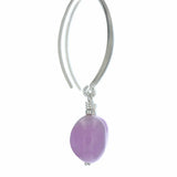 Boucles d'oreilles Kunzite 1 La Taillerie