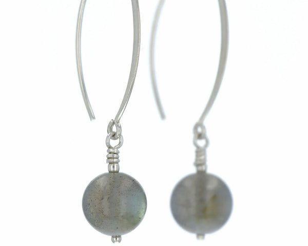 Boucles d'oreilles Labradorite 1 La Taillerie
