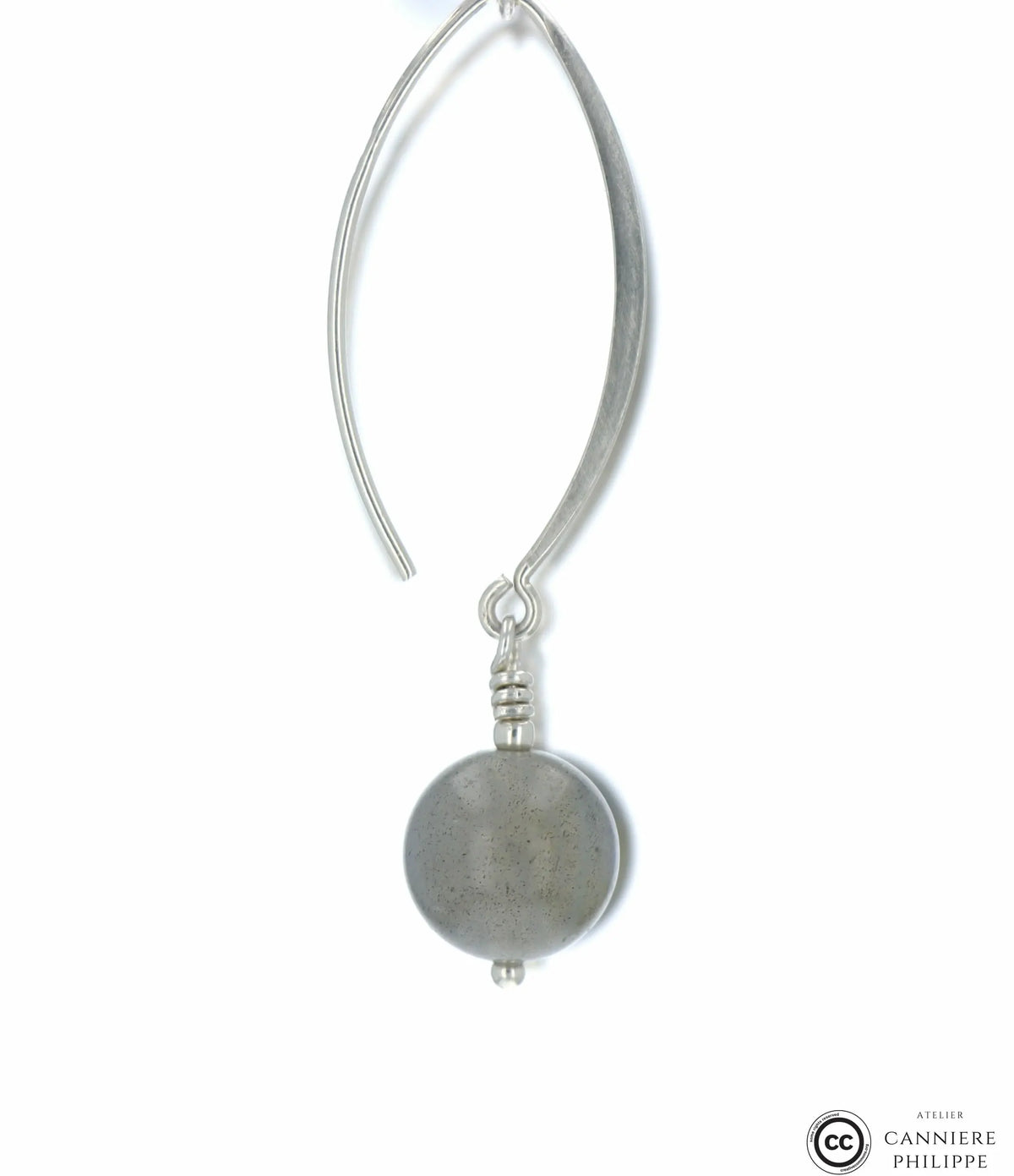 Boucles d'oreilles Labradorite 1 La Taillerie