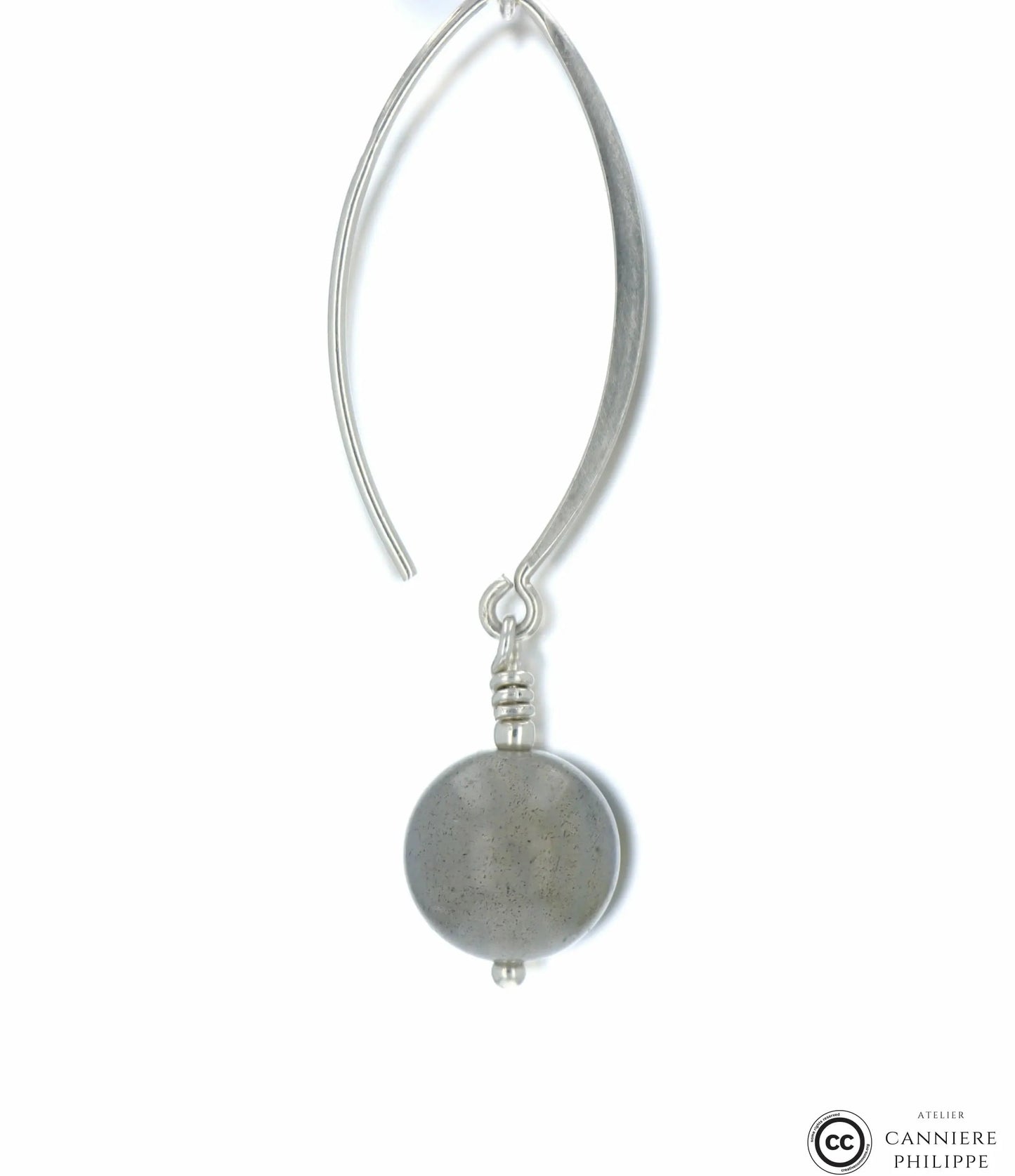 Boucles d'oreilles Labradorite 1 La Taillerie