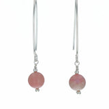 Boucles d'oreilles Opale Rose 1 La Taillerie