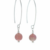 Boucles d'oreilles Opale Rose 1 La Taillerie