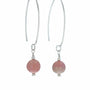 Boucles d'oreilles Opale Rose 1 La Taillerie
