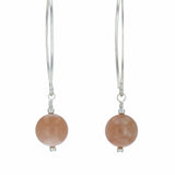 Boucles d'oreilles Pierre de lune 1 La Taillerie