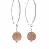 Boucles d'oreilles Pierre de lune 1 La Taillerie