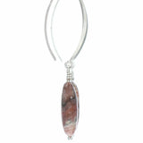 Boucles d'oreilles Rhodochrosite 1 La Taillerie