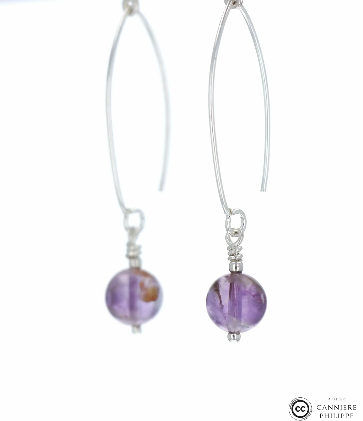 Boucles d'Oreilles Super Seven 1 La Taillerie