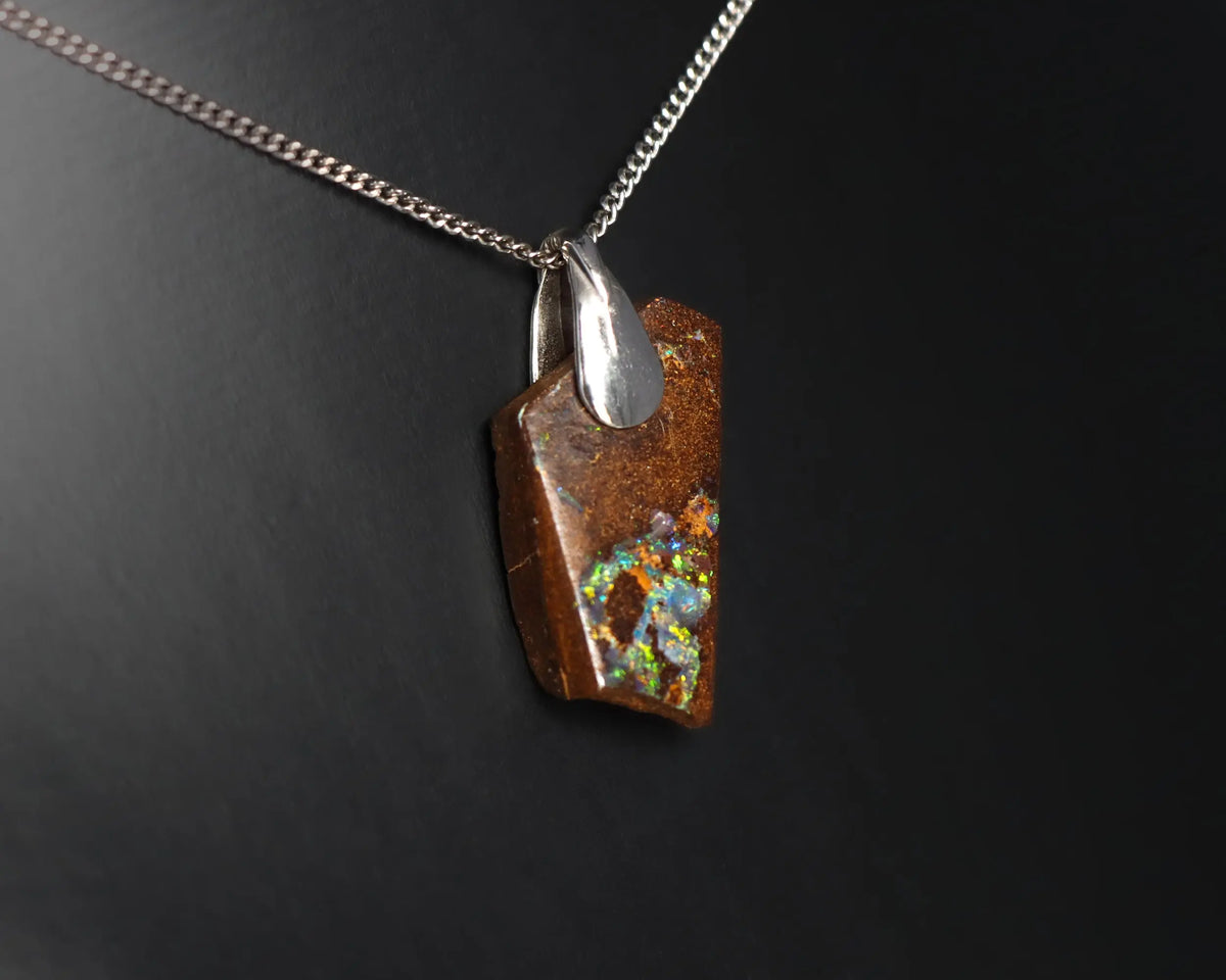 Pendentif Opale Boulder 1 La Taillerie