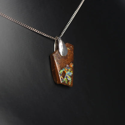 Pendentif Opale Boulder 1 La Taillerie