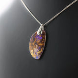 Pendentif Opale Bois Fossile 1 La Taillerie