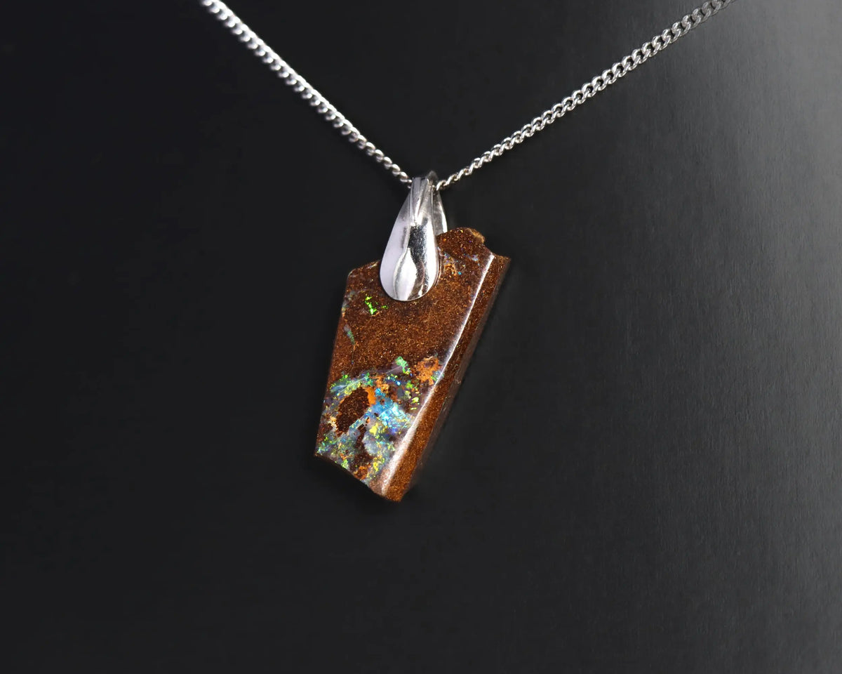 Pendentif Opale Boulder 1 La Taillerie