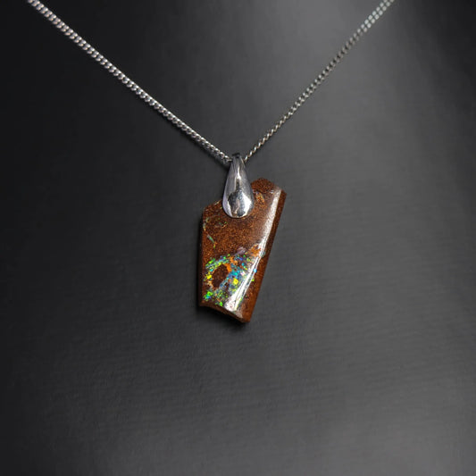 Pendentif Opale Boulder 1 La Taillerie