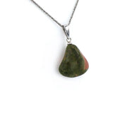 Pendentif Unakite 1 La Taillerie