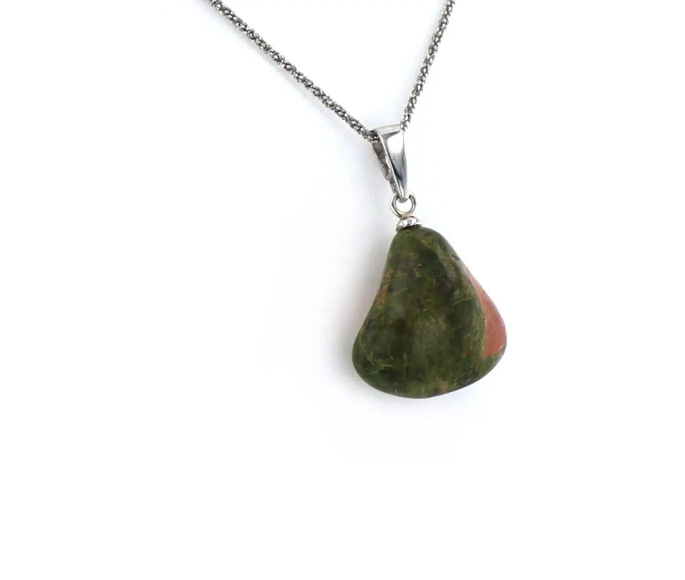 Pendentif Unakite 1 La Taillerie