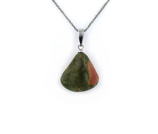 Pendentif Unakite 1 La Taillerie