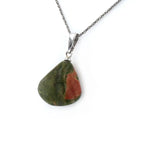 Pendentif Unakite 1 La Taillerie