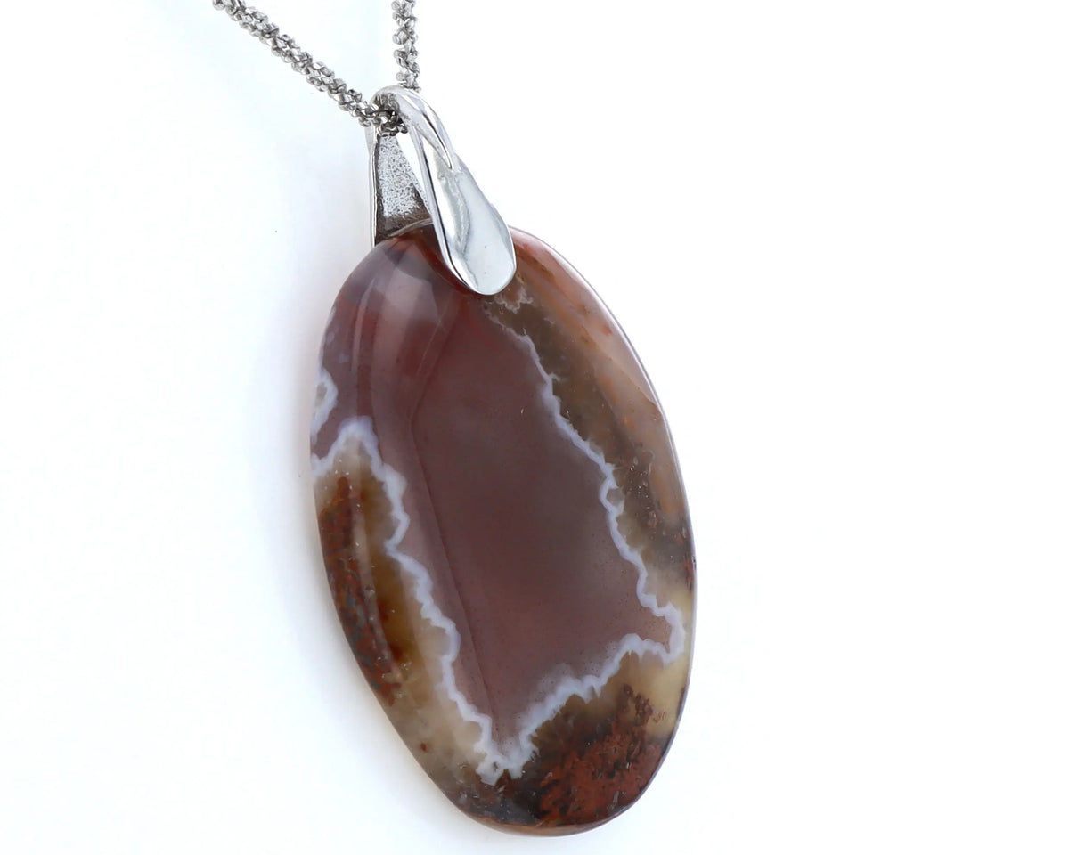 Pendentif Agate Maroc 1 La Taillerie