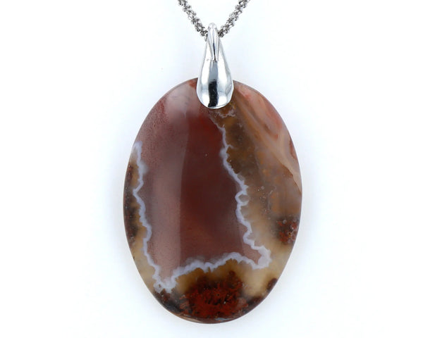 Pendentif Agate Maroc 1 La Taillerie