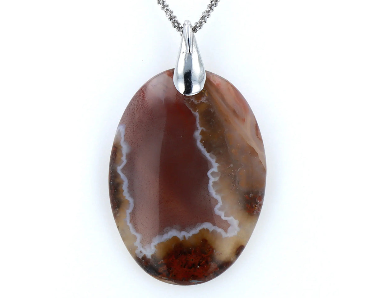 Pendentif Agate Maroc 1 La Taillerie