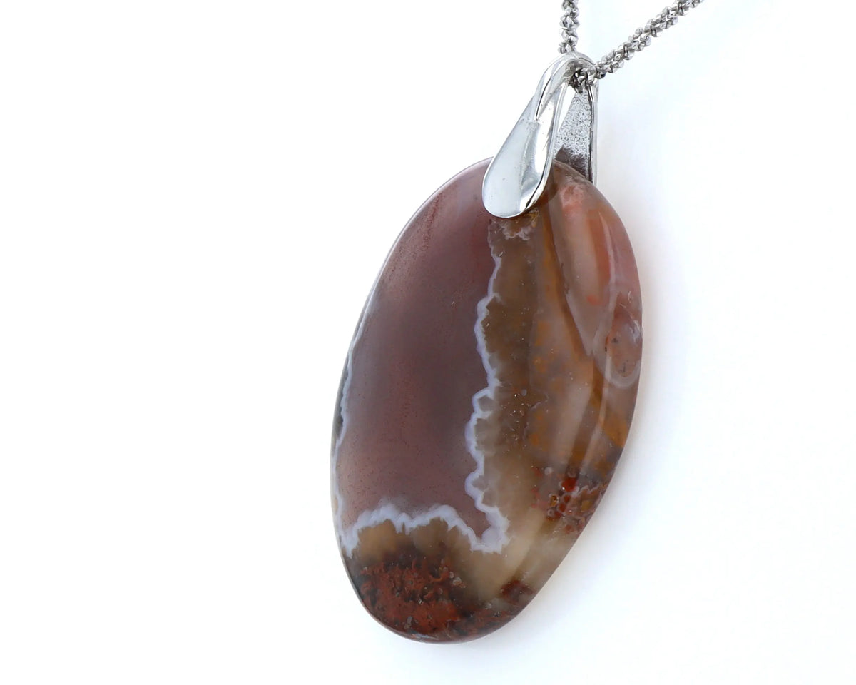 Pendentif Agate Maroc 1 La Taillerie