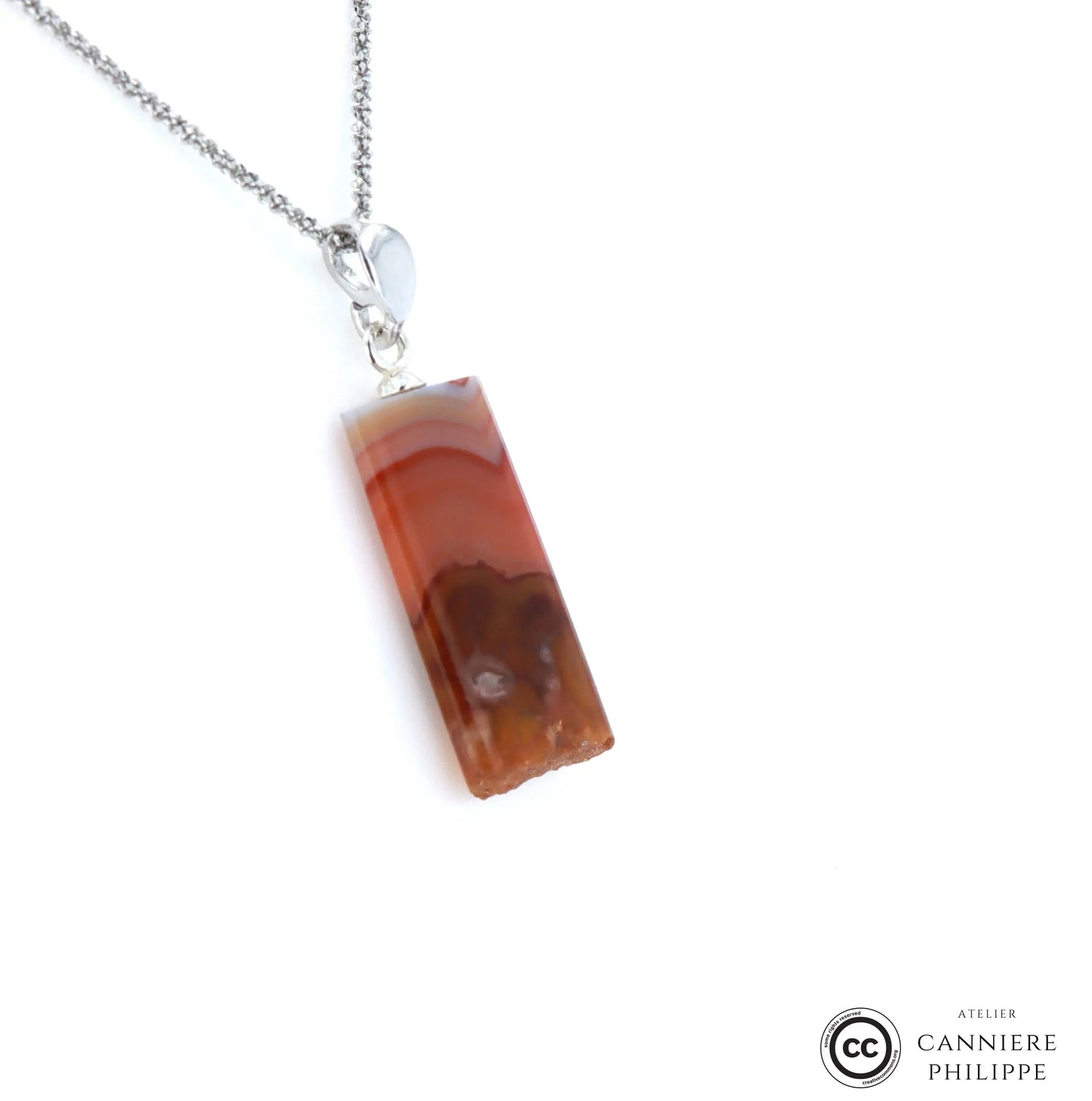 Pendentif Agate Maroc 2 La Taillerie