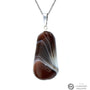 Pendentif Agate Zonée 1 La Taillerie