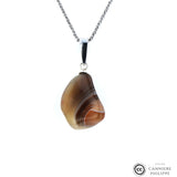 Pendentif Agate Zonée 2 La Taillerie