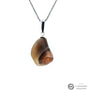 Pendentif Agate Zonée 2 La Taillerie