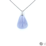 Pendentif Agate Blue Lace 1 La Taillerie