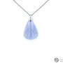 Pendentif Agate Blue Lace 1 La Taillerie