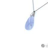 Pendentif Agate Blue Lace 1 La Taillerie