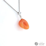Pendentif Agate Cornaline 2 La Taillerie
